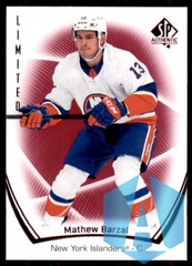 2021-22 SP Authentic Limited Red #71 Mathew Barzal - New York Islanders